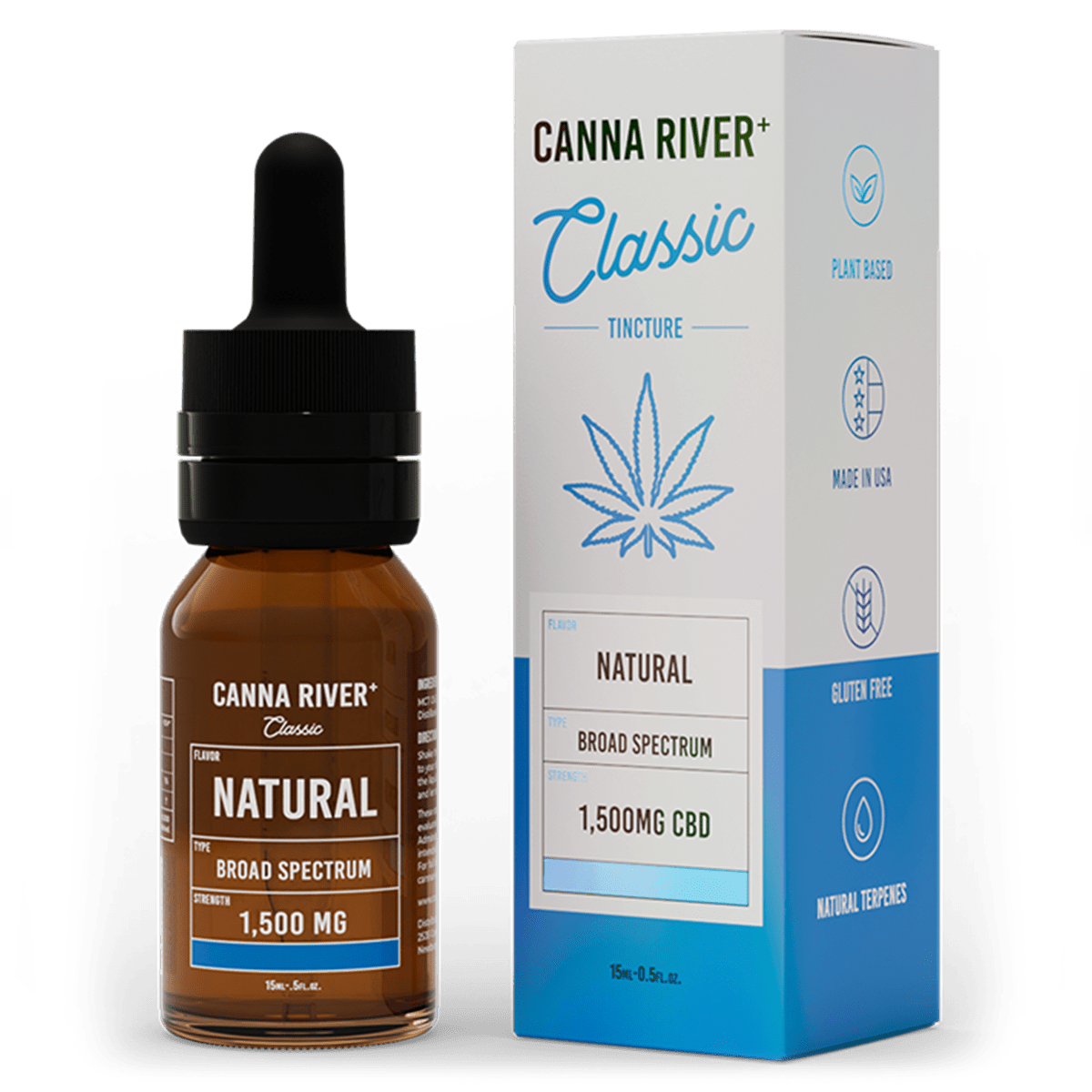 CBD Classic Tincture Original Canna River Brasil - Compre o melhor óleo CBD do mercado