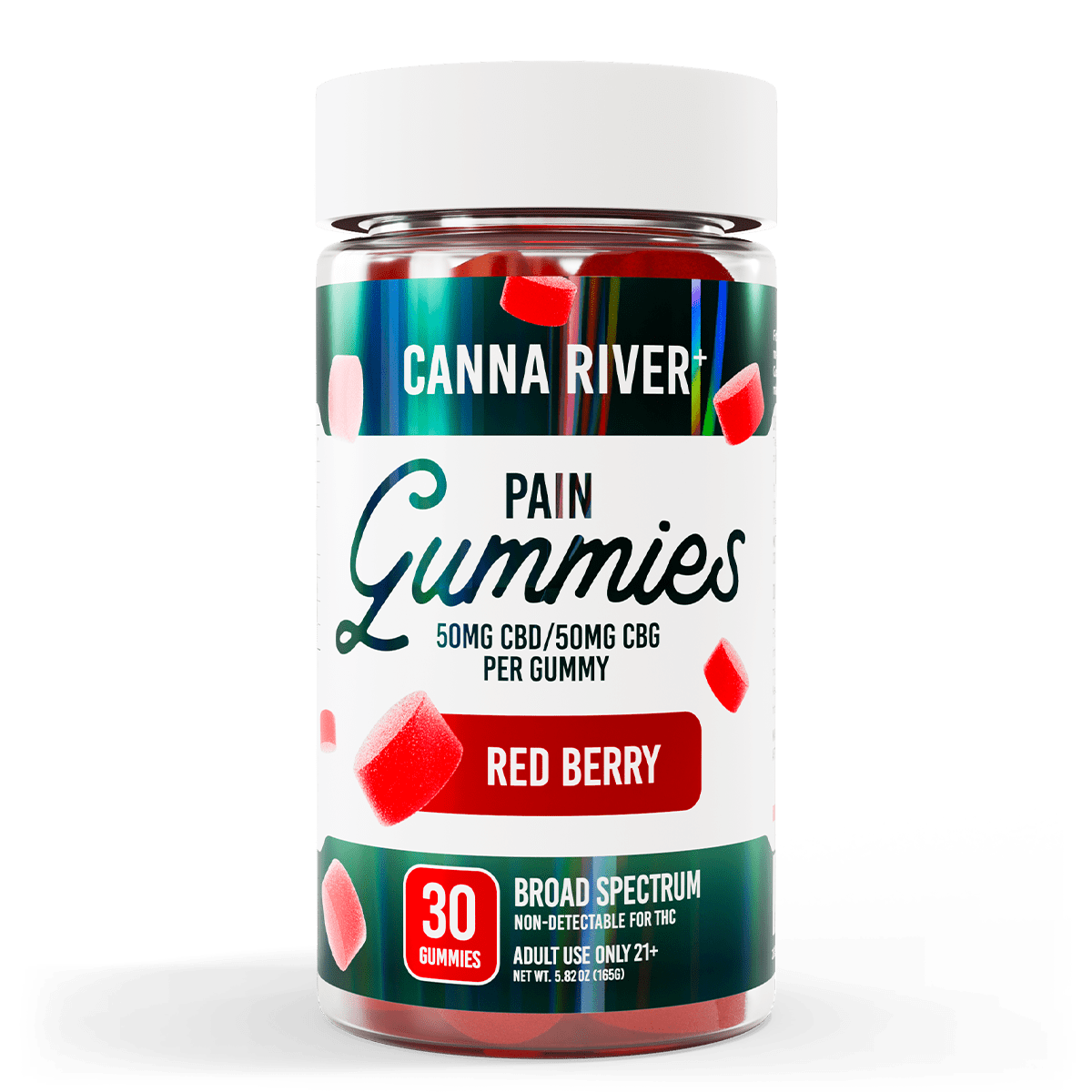 CBD Pain Gummies Original Canna River Brasil - Compre o melhor óleo CBD do mercado