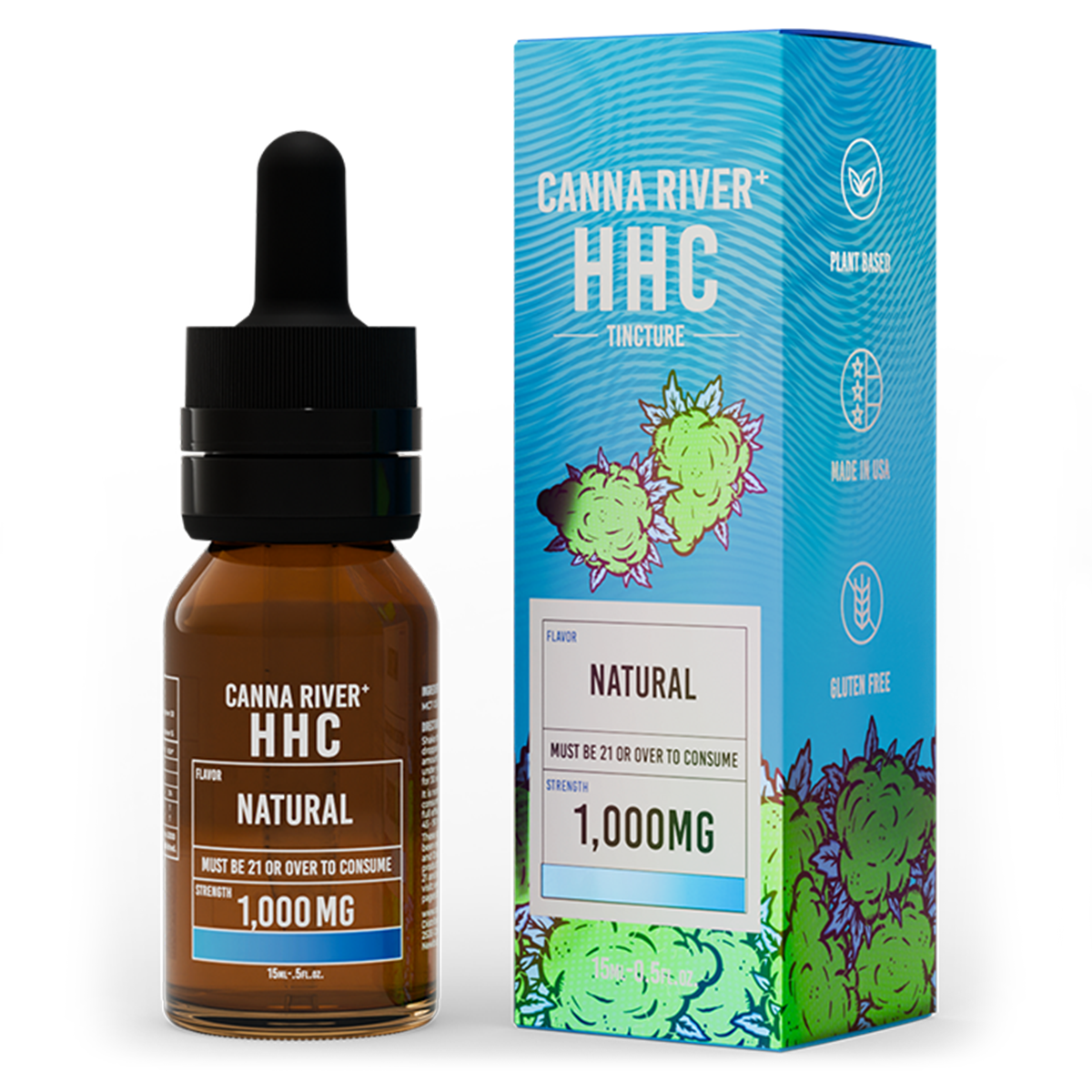 HHC Tincture Original Canna River Brasil - Compre o melhor óleo CBD do mercado
